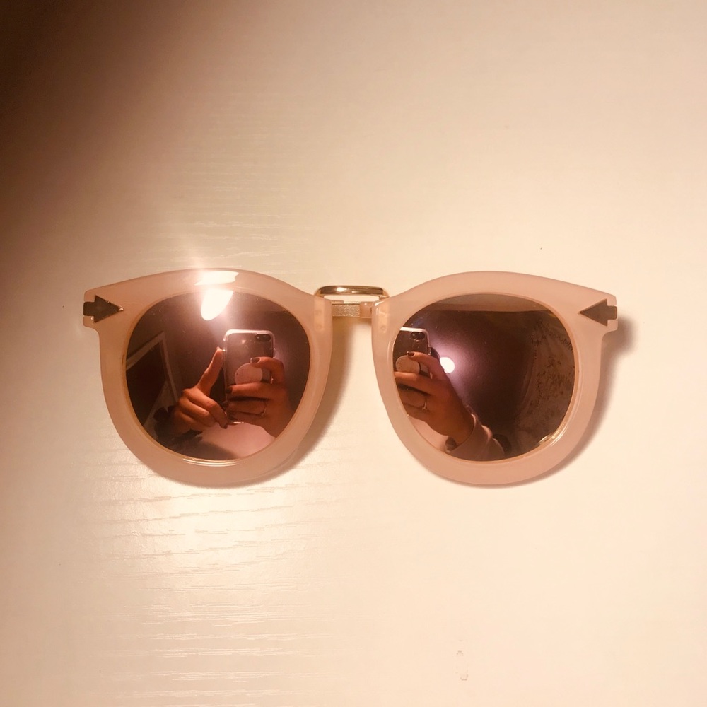 Pink and gold Sunglasses